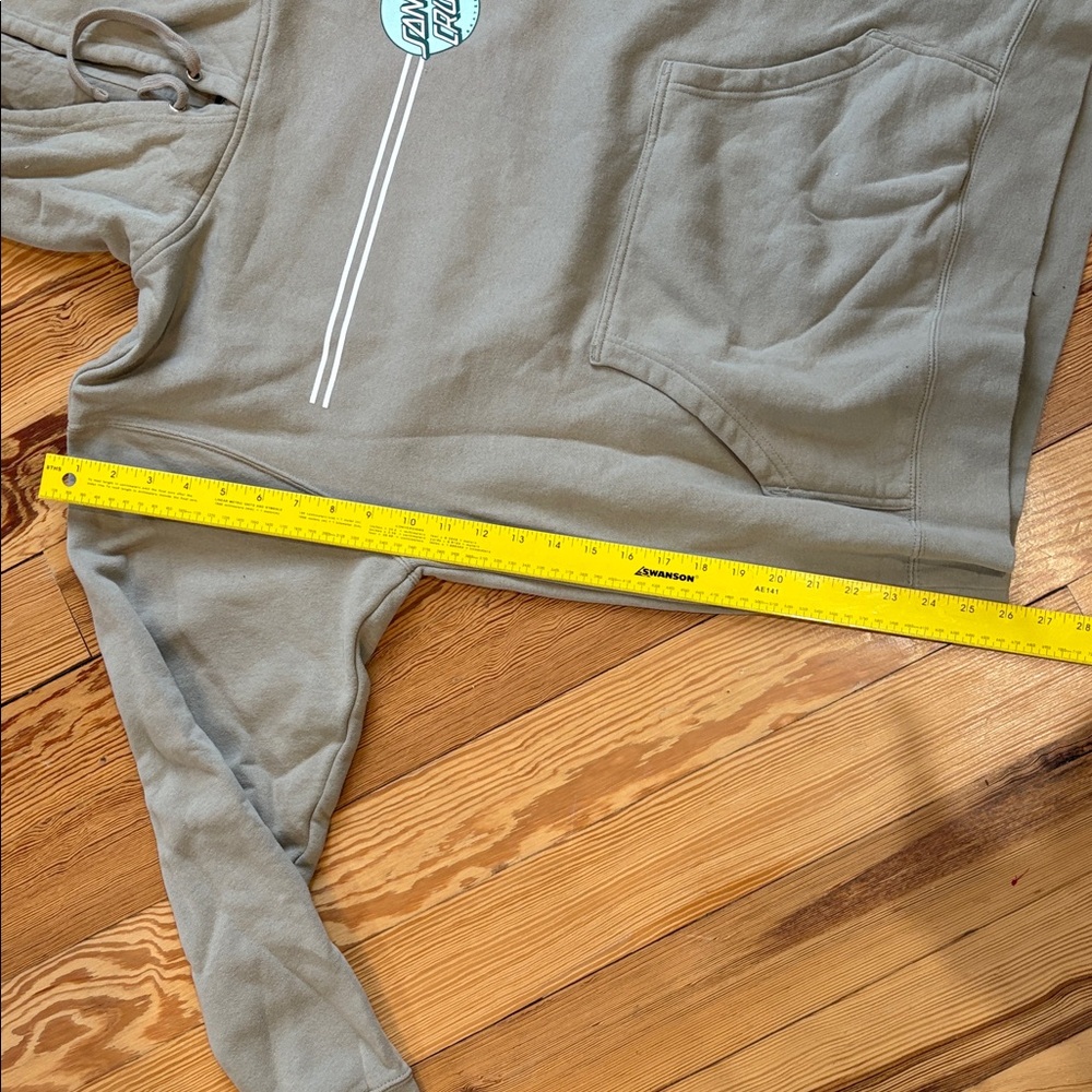 Santa Cruz Tan Hoodie - Picture 6 of 6